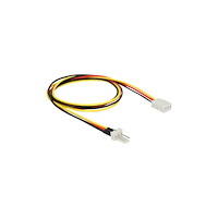 DeLOCK Delock - strömkabel till fläkt - 3 PIN intern effekt till 3 PIN intern effekt - 60 cm