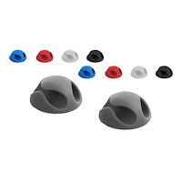 DeLOCK Delock Mini with 2 feed-throughs - kabelhållarsats