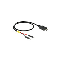 DeLOCK Delock - USB-/strömkabel - mikro-USB typ B till 2-stifts USB-kontakt - 30 cm