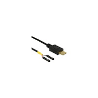 DeLOCK Delock - USB typ C-kabel - USB-C till 2-stifts USB-kontakt - 10 cm