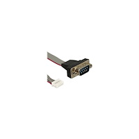 DeLOCK Delock Cable serial pin header female > 1 x DB9 male 2 mm pitch layout: twisted - seriell kabel - DB-9 till 9-stifts ser...