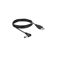 DeLOCK Delock - strömkabel - Växelströmsjack 5,5 x 2,5 mm till USB (endast ström) - 1.5 m
