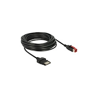 DeLOCK Delock - USB-kabel med egen strömförsörjning - USB PlusPower (24 V) till 8 stifts (1x8) PoweredUSB-fjärrsida - 5 m