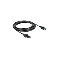DeLOCK Delock - USB-kabel med egen strömförsörjning - USB PlusPower (12 V) till 8 stifts (2x4) PoweredUSB-fjärrsida - 4 m