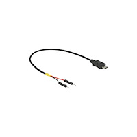 DeLOCK Delock - USB-/strömkabel - mikro-USB typ B till 2-stifts USB-kontakt - 20 cm