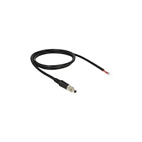 DeLOCK Delock - strömkabel - DC-jack 5,5 mm x 9,5 mm (ID: 2,5 mm) till blank tråd - 95 cm