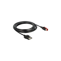 DeLOCK Delock - USB-kabel med egen strömförsörjning - USB PlusPower (24 V) till 8 stifts (1x8) PoweredUSB-fjärrsida - 4 m