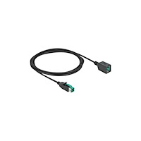 DeLOCK Delock - PoweredUSB förlängningskabel - USB PlusPower (12 V) till USB PlusPower (12 V) - 2 m