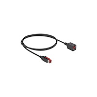 DeLOCK Delock - PoweredUSB förlängningskabel - USB PlusPower (24 V) till USB PlusPower (24 V) - 2 m