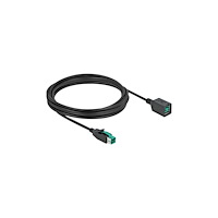 DeLOCK Delock - PoweredUSB förlängningskabel - USB PlusPower (12 V) till USB PlusPower (12 V) - 4 m