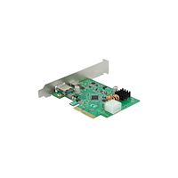 DeLOCK Delock - USB-adapter - PCIe 2.0 x4 - USB-C 3.2 Gen 2 med Power Delivery x 1 + USB 3.2 Gen 2 x 1