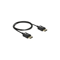 DeLOCK Delock Coaxial - bildskärmskabel - DisplayPort till DisplayPort - 1 m
