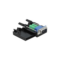 DeLOCK Delock - VGA-adapter - 15 pin D-Sub (DB-15) till 10 stifts terminalblock