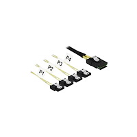 DeLOCK Delock Mini SAS SFF-8087 > 4 x SATA 7 pin - SATA/SAS-kabel - 50 cm