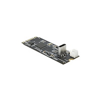 DeLOCK Delock Converter M.2 Key B+M male to USB Type-C - gränssnittsadapter - PCIe - USB 3.1 (Gen 2)