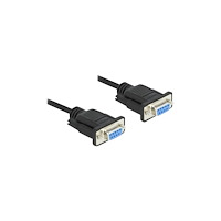 DeLOCK Delock - seriell kabel - DB-9 till DB-9 - 3 m