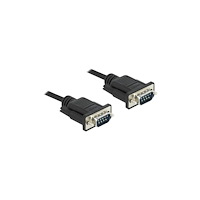 DeLOCK Delock - seriell kabel - DB-9 till DB-9 - 1 m