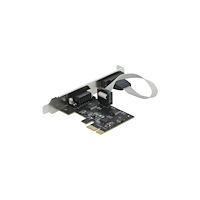 DeLOCK Delock PCI Express Card to 2 x Serial RS-232 - seriell adapter - PCIe 2.0 - RS-232 x 2
