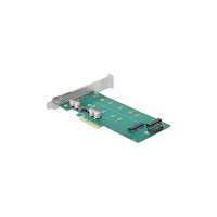 DeLOCK Delock - kontrollerkort - M.2 Card / SATA 6Gb/s - SATA 6Gb/s, PCIe 4.0 x4