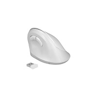 DeLOCK Delock Ergonomic - vertikal mus - 2.4 GHz - vit