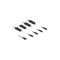 DeLOCK Delock - strömdelare - USB till DC-jack 5,5 x 2,1 mm - 1 m