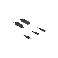 DeLOCK Delock - strömdelare - USB till DC-jack 5,5 x 2,1 mm - 1 m