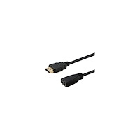 SAVIO SAVIO CL-132 - HDMI-förlängningskabel med Ethernet - 1 m