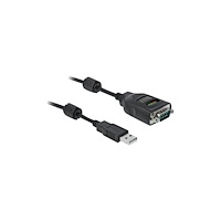 DeLOCK Delock USB Type-A to Serial DB9 Adapter with 9 LED RS-232 Tester - seriell adapter - USB - RS-232 x 1
