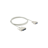 DeLOCK Delock - seriell kabel - DB-25 till DB-9 - 2 m