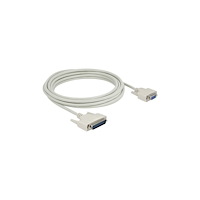 DeLOCK Delock - seriell kabel - DB-25 till DB-9 - 5 m