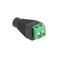 DeLOCK Delock - adapter för effektkontakt - 2 stifts terminalblock till DC-jack 3,5 x 1,35 mm
