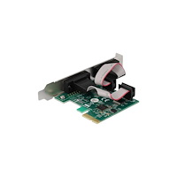 DeLOCK Delock - seriell adapter - PCIe 2.0 - RS-232 x 2