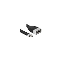 DeLOCK Delock - videokort - USB-C till DisplayPort - 13.5 cm