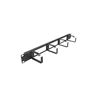DeLOCK Delock - rackpanel för kabelhantering - 1U