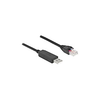 DeLOCK Delock seriell adapter - 1 m - svart