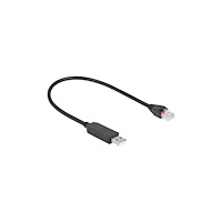 DeLOCK Delock seriell adapter - 25 cm - svart