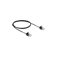 DeLOCK Delock nätverkskabel - 1 m - svart