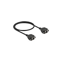 DeLOCK Delock nätverkskabel - 50 cm - svart