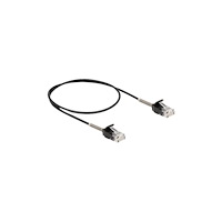 DeLOCK Delock nätverkskabel - 50 cm - svart