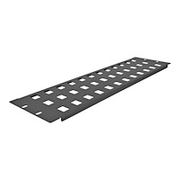 DeLOCK Delock kopplingspanel (tom) - 3U - 19" - snap-in mounting