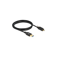 DeLOCK Delock - USB typ C-kabel - USB typ A till 24 pin USB-C - 1.5 m