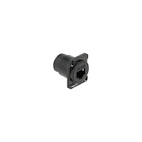 DeLOCK Delock D-Type - network socket mechanism - 1 nätverksuttag - svart