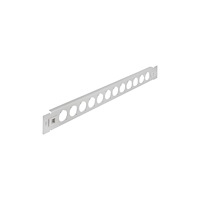 DeLOCK Delock kopplingspanel (tom) - 1U - 19" - D-type, tool free