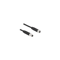 DeLOCK Delock nätverkskabel - 1 m - svart