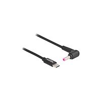 DeLOCK Delock - strömkabel - 24 pin USB-C till Växelströmsjack 4,8 x 1,7 mm - 1.5 m
