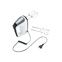 SEVERIN Elektrogeräte GmbH SEVERIN HM 3830 - handmixer - rostfrtt stål/svart/vit
