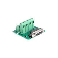 DeLOCK Delock - seriell adapter - 15 pin D-Sub (DB-15) till 16 pin terminal block