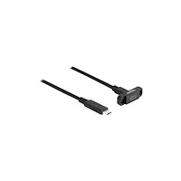 DeLOCK Delock - USB typ C-förlängningskabel - 24 pin USB-C till 24 pin USB-C - 1 m
