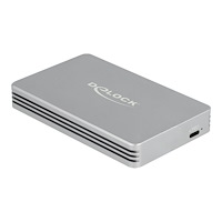 DeLOCK Delock - förvaringslåda - M.2 NVMe Card - Thunderbolt 3, Thunderbolt 4, USB4