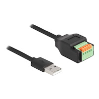 DeLOCK Delock - USB-adapterkabel - USB till 5-stifts terminalblok - 15 cm